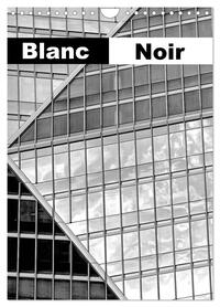 Blanc Noir (Calendrier mural 2025 DIN A4 horizontal), CALVENDO calendrier mensuel