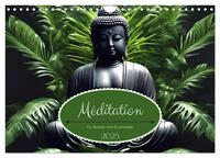 MEDITATION LE CHEMIN VERS LA SERENITE (CALENDRIER MURAL 2025 DIN A4 VERTICAL), CALVENDO CALENDRIER M
