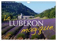 Le Luberon magique (Calendrier mural 2025 DIN A4 vertical), CALVENDO calendrier mensuel