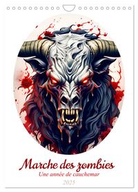 MARCHE DES ZOMBIES (CALENDRIER MURAL 2025 DIN A4 HORIZONTAL), CALVENDO CALENDRIER MENSUEL - PLONGEZ