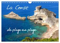 La Corse de plage en plage (Calendrier mural 2025 DIN A4 vertical), CALVENDO calendrier mensuel