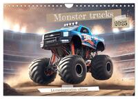 MONSTER TRUCKS LA CONFRONTATION ULTIME (CALENDRIER MURAL 2025 DIN A4 VERTICAL), CALVENDO CALENDRIER