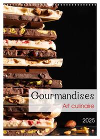 Gourmandises - Art culinaire (Calendrier mural 2025 DIN A3 horizontal), CALVENDO calendrier mensuel