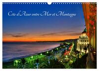 Côte d'Azur entre Mer et Montagne (Calendrier mural 2025 DIN A3 vertical), CALVENDO calendrier mensuel