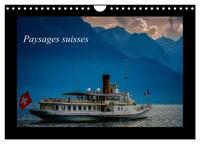 PAYSAGES SUISSES (CALENDRIER MURAL 2025 DIN A4 VERTICAL), CALVENDO CALENDRIER MENSUEL - PAYSAGES DE