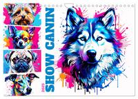 Show canin (Calendrier mural 2025 DIN A4 vertical), CALVENDO calendrier mensuel