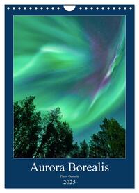 Aurora Borealis en Scandinavie (Calendrier mural 2025 DIN A4 horizontal), CALVENDO calendrier mensuel