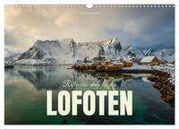 REFLEXIONS DANS LES ILES LOFOTEN (CALENDRIER MURAL 2025 DIN A3 VERTICAL), CALVENDO CALENDRIER MENSUE