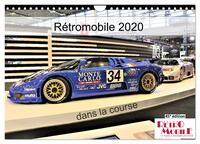 Rétromobile 2020 dans la course (Calendrier mural 2025 DIN A4 vertical), CALVENDO calendrier mensuel