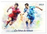 LES HEROS DU TERRAIN (CALENDRIER MURAL 2025 DIN A3 VERTICAL), CALVENDO CALENDRIER MENSUEL - PLONGEZ