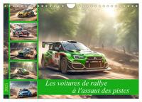 LES VOITURES DE RALLYE A L'ASSAUT DES PISTES (CALENDRIER MURAL 2025 DIN A4 VERTICAL), CALVENDO CALEN