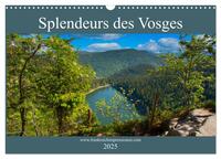 Splendeurs des Vosges (Calendrier mural 2025 DIN A3 vertical), CALVENDO calendrier mensuel
