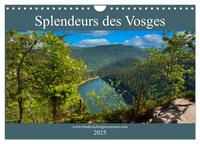 Splendeurs des Vosges (Calendrier mural 2025 DIN A4 vertical), CALVENDO calendrier mensuel