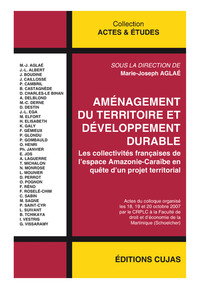 AMENAGEMENT TERRITOIRE & DEVELOPPEMENT DURABLE