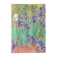 Carnet de croquis Paperblanks Iris de Van Gogh Grand 112p.