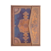 12 Mois 2024 Safavide Indigo  - Midi - Vertical - 160 p.