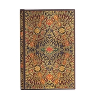 Carnet à couverture rigide Fleurs de Feu - Mini - Ligné - 240 p.