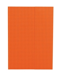 Paper-Oh Orange sur Gris - A4 - Non ligné - 112 p.