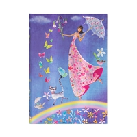 Carnet à couverture rigide Arc-en-Ciel de Printemps - Midi - Ligné - 144 p.