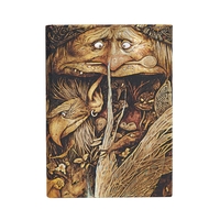 Carnet à couverture rigide Créatures Malicieuses - Midi - Non ligné - 144 p.