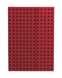 Paper-Oh Rouge sur Noir - B6 - Ligné - 112 p.