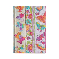 13 Mois 2024 Flexis Colibris et Papillons  - Mini - un Jour par page - 416 p.