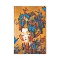 12 Mois 2024 Flexis Madame Butterfly  - Mini - Vertical - 176 p.