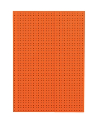 Paper-Oh Orange sur Gris - A5 - Non ligné - 112 p.