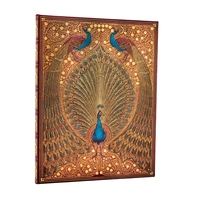 CARNET RIGIDE PAPERBLANKS LES PAONS DE HAFIZ ULTRA LIGNE 144P.