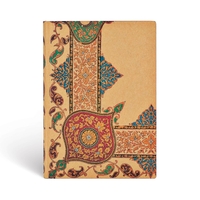 Carnet Flexis Visions de Cachemire Ivoire Kraft - Midi - Ligné - 240 p.