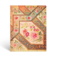 Carnet Flexis Filigrane Floral Ivoire - Ultra - Ligné - 240 p.