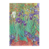 Répertoire Paperblanks Iris de Van Gogh Midi 144p.