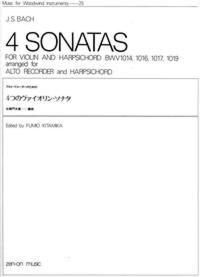4 SONATAS BWV1014 1016 1017 1019