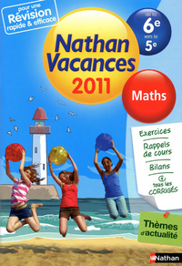 CDV 2011 MATHEMATIQUES 6E/5E