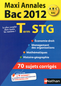 MAXI ANNALES BAC 2012 TERM STG