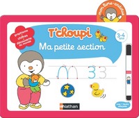 Livre Ardoise Tchoupi Ma petite Section