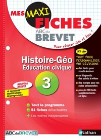 Mes MAXI Fiches Histoire Géographie Education civique 3ème