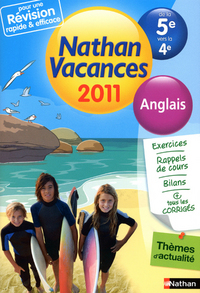 CDV 2011 ANGLAIS 5E/4E