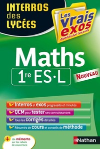 Interros des Lycées Maths 1re ES-L