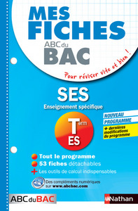 Mes fiches ABC du BAC SES Term ES