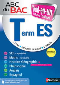 ABC du BAC Tout-en-un Term ES