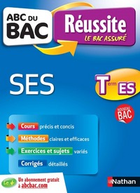 ABC du BAC Réussite Sciences Economiques et Sociales Terminale ES