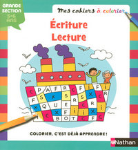 MES CAHIERS A COLORIER ECRITUR