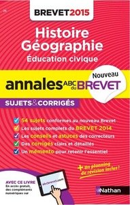ANNALES BREVET 2015 HIST/GEO/E
