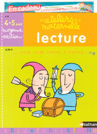 FNAC ATELIERS MATERNELLE LECTURE MOYENNE SECTION 4-5 ANS