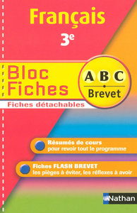 BLOC FICHES ABC FRANCAIS 3E