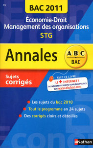 ANNALES BAC 2011 ECO DROIT STG