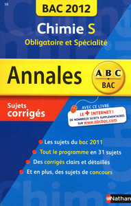 ANNALES BAC 2012 CHIMIE S OBL+