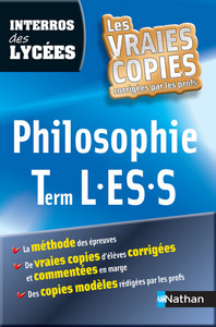 INTERROS LYCEES PHILO TER L ES