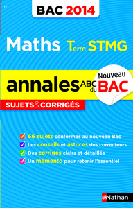 ANNALES BAC 2014 MATHS STMG SUJETS & CORRIGES N17